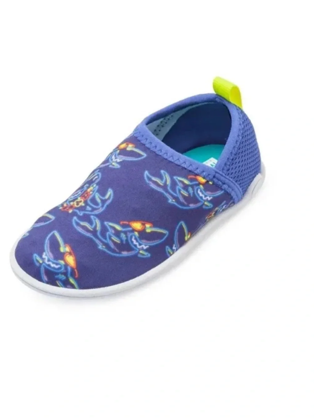 NWT Speedo Splash + Sun Bootie (Navy Neon Shark, size L)